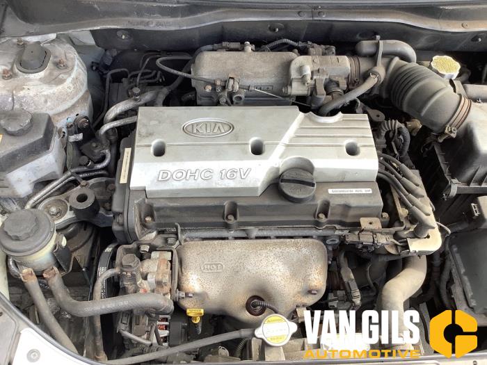 Kia Rio II 1.4 16V Sloopvoertuig (2007, Grijs)