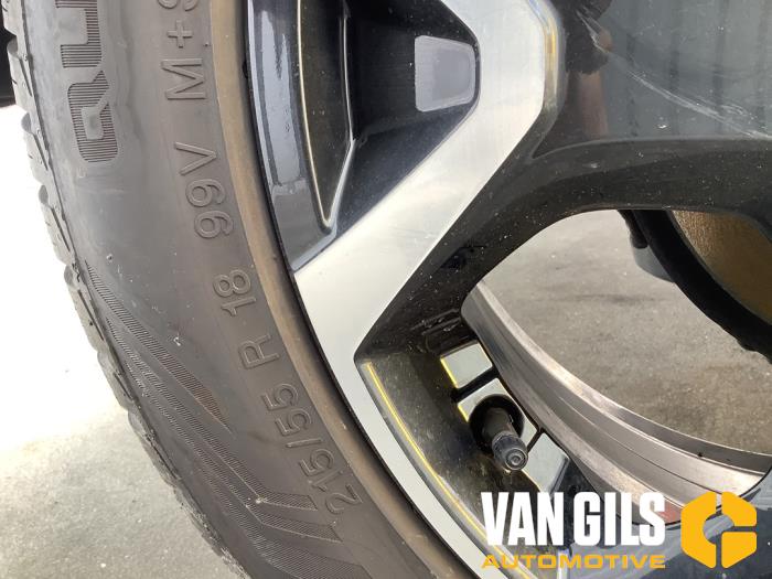 Opel Mokka 1.2 Turbo Hybrid 12V Sloopvoertuig (2025, Grijs)