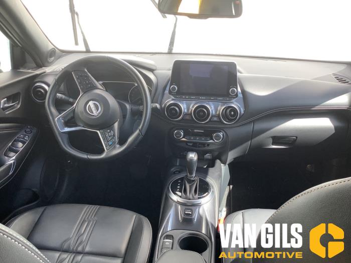 Nissan Juke 1.6 Hybrid 16V Sloopvoertuig (2023, Wit)