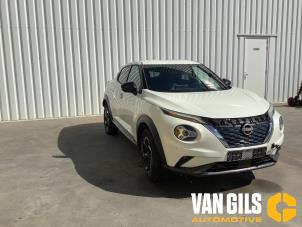 Nissan Juke 1.6 Hybrid 16V Sloopvoertuig (2023, Wit)