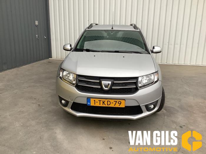Dacia Logan MCV II/Sandero Wagon 0.9 TCE 12V Schadevoertuig (2014, Grijs)