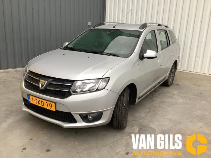 Dacia Logan MCV II/Sandero Wagon 0.9 TCE 12V Schadevoertuig (2014, Grijs)