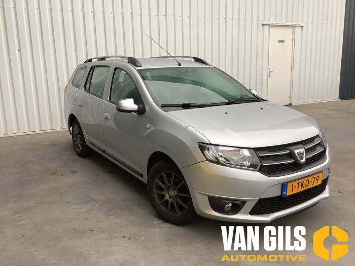 Dacia Logan MCV II/Sandero Wagon 0.9 TCE 12V Schadevoertuig (2014, Grijs)