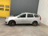 Dacia Logan MCV II/Sandero Wagon 0.9 TCE 12V Schadevoertuig (2014, Grijs)