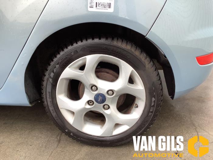 Ford Fiesta 6 1.4 16V Sloopvoertuig (2009, Grijs)