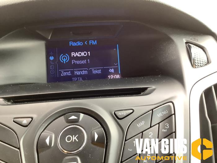 Ford Focus 3 Wagon 1.0 Ti-VCT EcoBoost 12V 125 Sloopvoertuig (2014, Bruin)