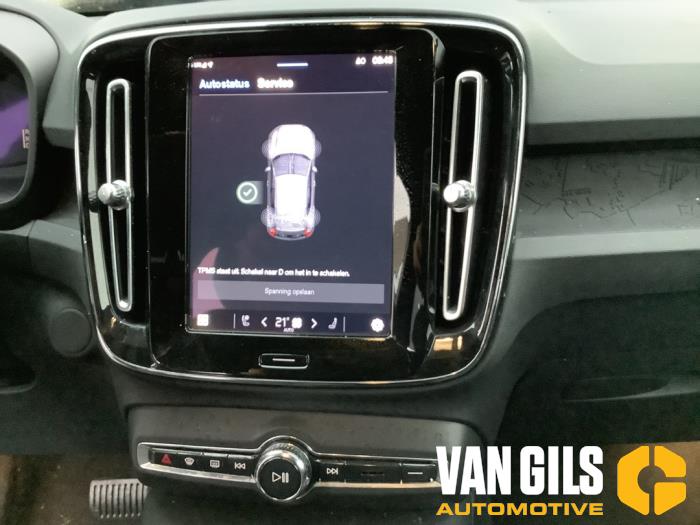 Volvo XC40 Recharge 70 kWh Sloopvoertuig (2022, Zwart)