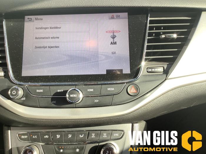 Opel Astra K 1.4 Turbo 16V Sloopvoertuig (2018, Bruin)