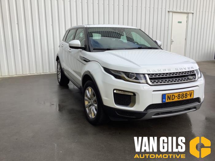 Landrover Range Rover Evoque L538 Schadevoertuig (2017, Wit)