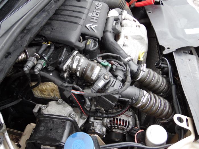 Citroen C4 Berline 1.6 HDi 16V Sloopvoertuig (2005, Beige)