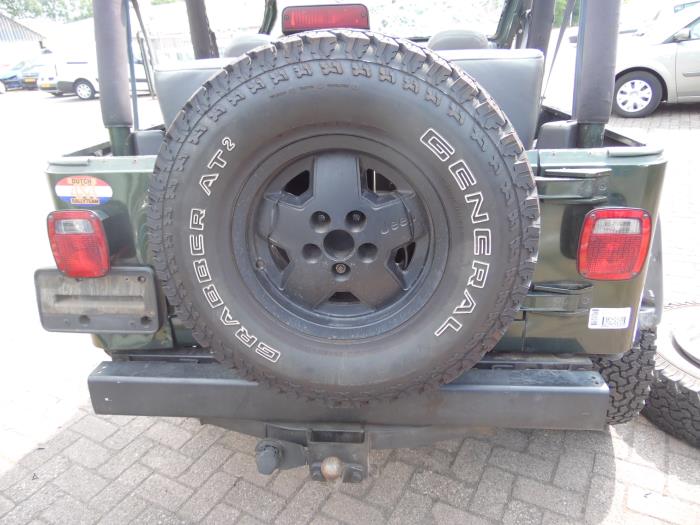 Jeep Wrangler 4.0 4x4 Sloopvoertuig (1997, Groen)