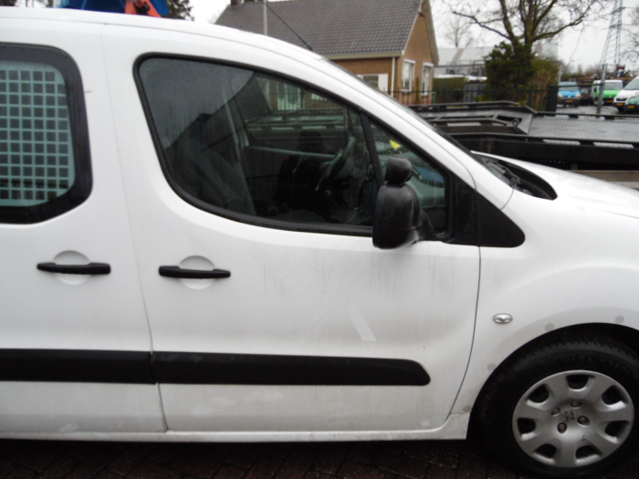 Peugeot Partner 1.6 HDI 90 Sloopvoertuig (2014, Wit)