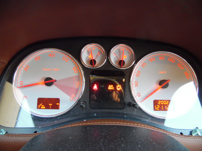 Peugeot 307 CC 2.0 16V Sloopvoertuig (2004, Grijs)