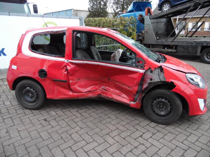 Renault Twingo II 1.2 16V LEV Sloopvoertuig (2011, Rood)