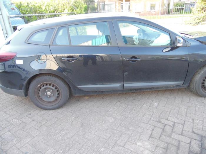 Renault Megane III Grandtour 1.5 dCi 90 Sloopvoertuig (2011, Zwart)