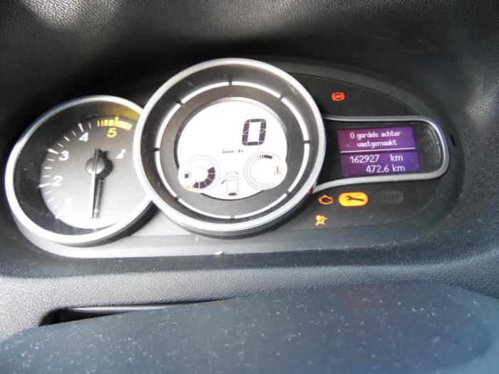 Renault Megane III Grandtour 1.5 dCi 90 Sloopvoertuig (2011, Zwart)