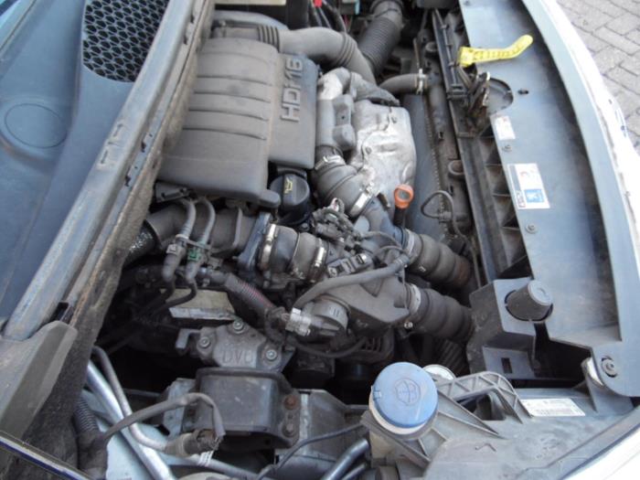 Peugeot Partner 1.6 HDI 90 16V Sloopvoertuig (2009, Wit)