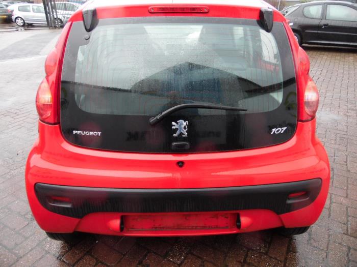 Peugeot 107 1.0 12V Sloopvoertuig (2008, Rood)