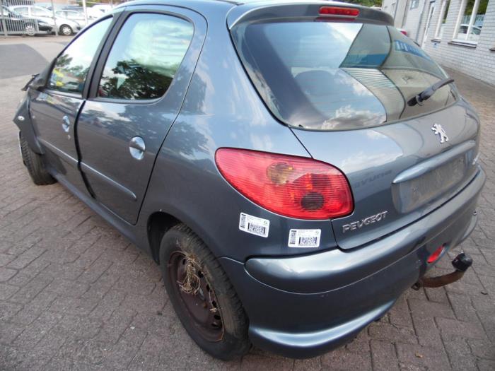 Peugeot 206 1.4 HDi Sloopvoertuig (2005, Grijs)