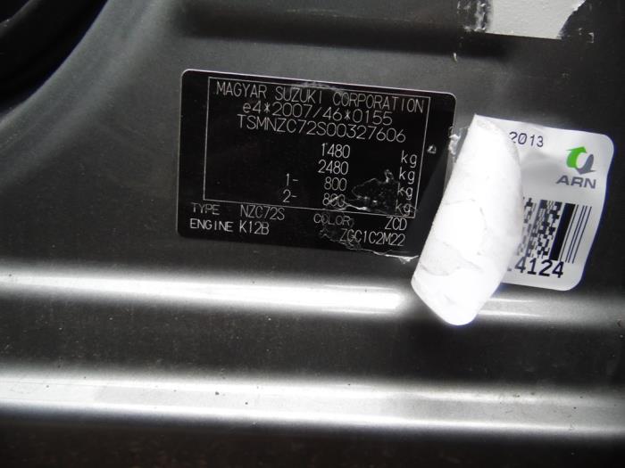 Suzuki Swift 1.2 16V Sloopvoertuig (2013, Grijs)