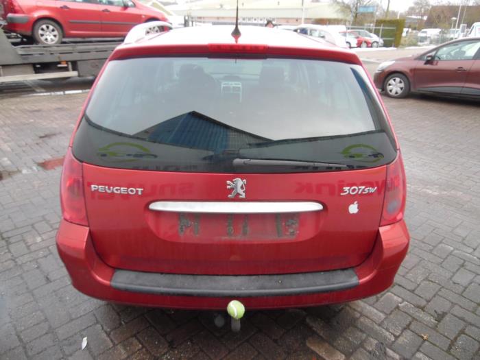 Peugeot 307 SW 1.6 16V Sloopvoertuig (2005, Rood)