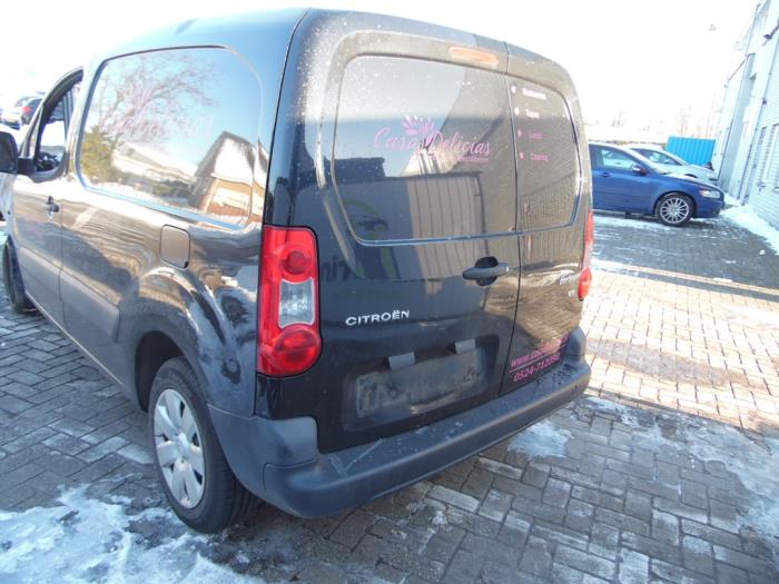 Citroen Berlingo 1.6 Hdi 90 Phase 2 Sloopvoertuig (2012, Zwart)