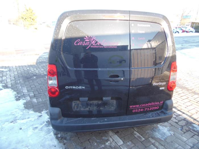Citroen Berlingo 1.6 Hdi 90 Phase 2 Sloopvoertuig (2012, Zwart)