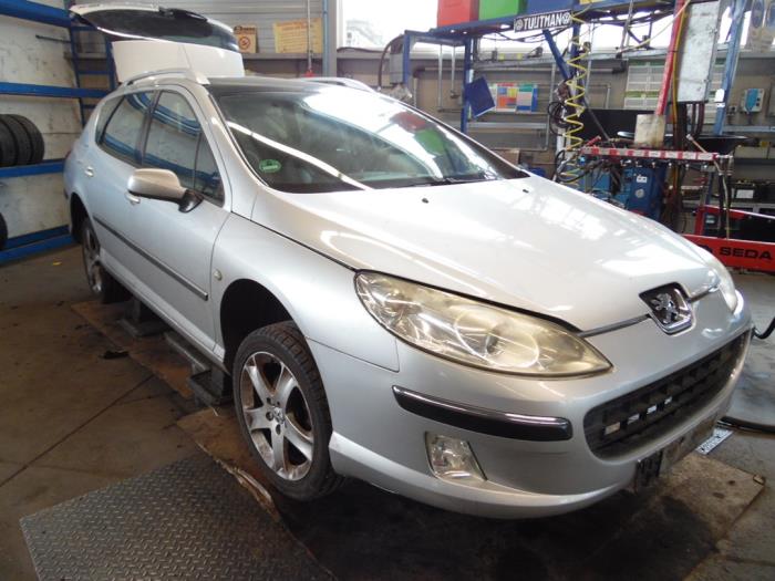 Peugeot 407 SW 2.0 16V Sloopvoertuig (2005, Grijs)