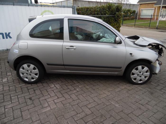 Nissan Micra 1.2 16V Sloopvoertuig (2004, Grijs)