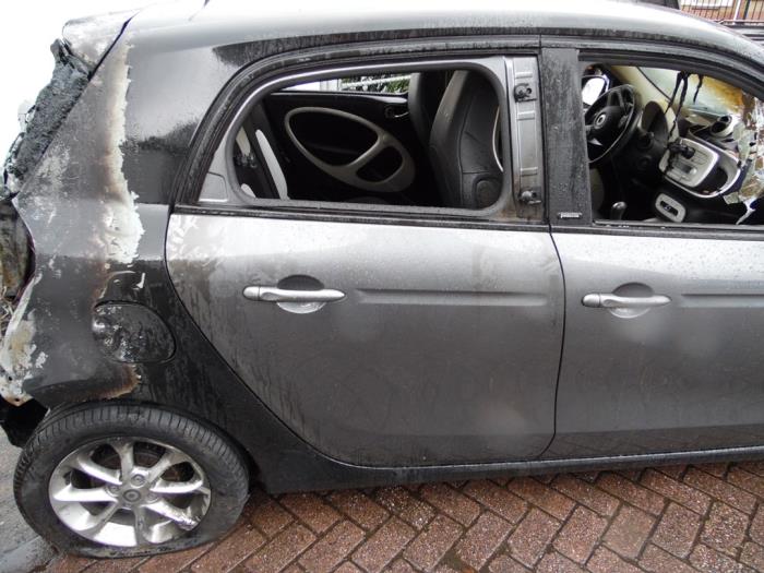 Smart Forfour 1.0 12V Sloopvoertuig (2015, Grijs)