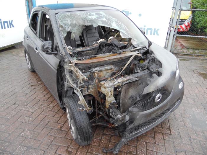 Smart Forfour 1.0 12V Sloopvoertuig (2015, Grijs)