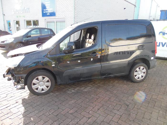 Citroen Berlingo 1.6i Sloopvoertuig (2009, Zwart)