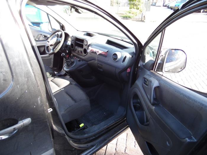 Citroen Berlingo 1.6i Sloopvoertuig (2009, Zwart)