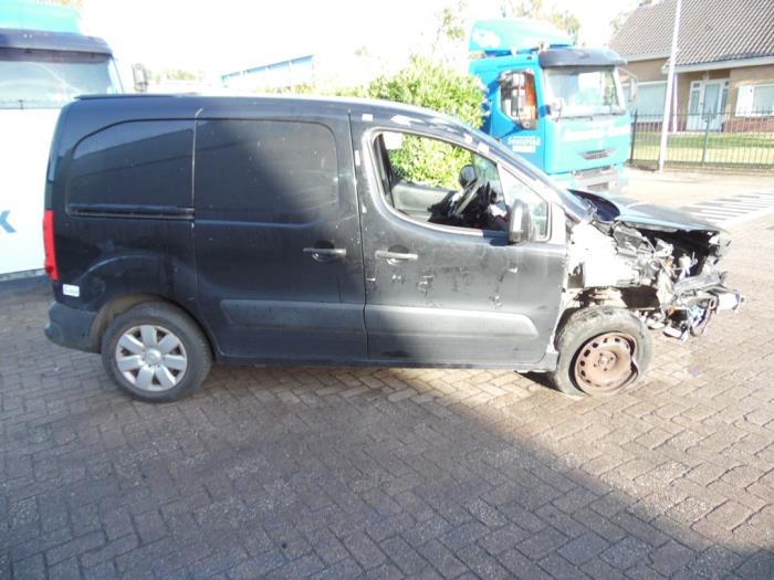 Citroen Berlingo 1.6i Sloopvoertuig (2009, Zwart)
