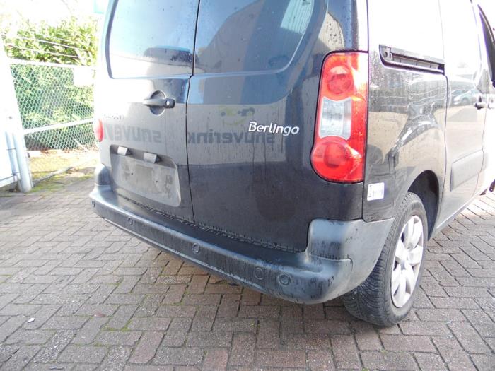 Citroen Berlingo 1.6i Sloopvoertuig (2009, Zwart)