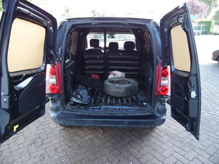 Citroen Berlingo 1.6i Sloopvoertuig (2009, Zwart)