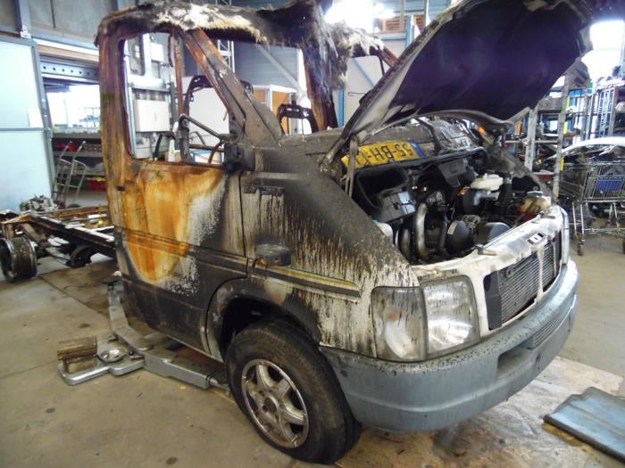 Volkswagen LT II 2.5 TDi LWB Sloopvoertuig (2003, Wit)