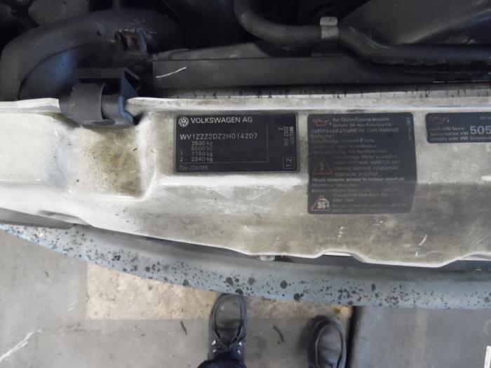 Volkswagen LT II 2.5 TDi LWB Sloopvoertuig (2003, Wit)