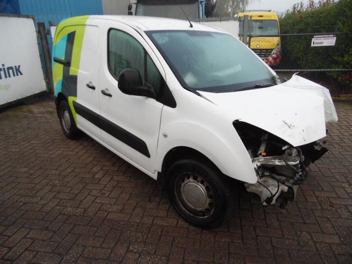 Peugeot Partner 1.6 HDI 75 16V Sloopvoertuig (2011, Wit)