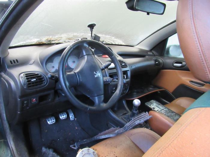 Peugeot 206 CC 1.6 16V Sloopvoertuig (2003, Groen)