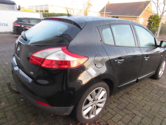 Renault Megane III Berline 1.5 dCi 110 Sloopvoertuig (2012, Zwart)