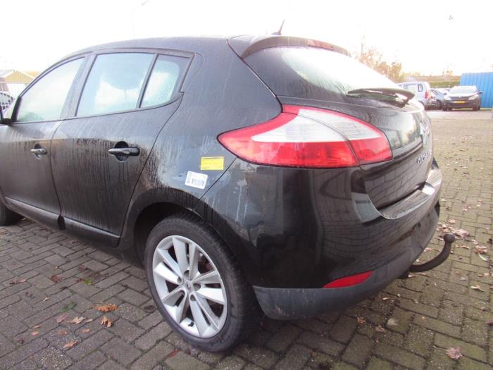 Renault Megane III Berline 1.5 dCi 110 Sloopvoertuig (2012, Zwart)