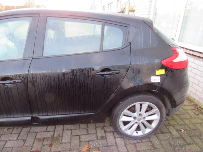 Renault Megane III Berline 1.5 dCi 110 Sloopvoertuig (2012, Zwart)