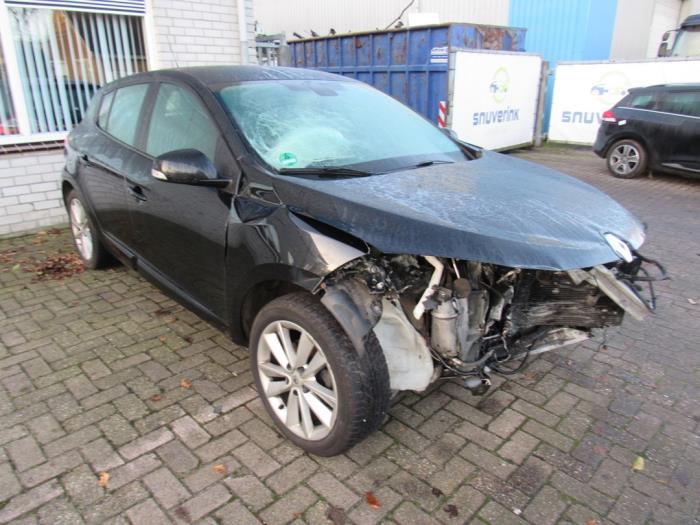 Renault Megane III Berline 1.5 dCi 110 Sloopvoertuig (2012, Zwart)