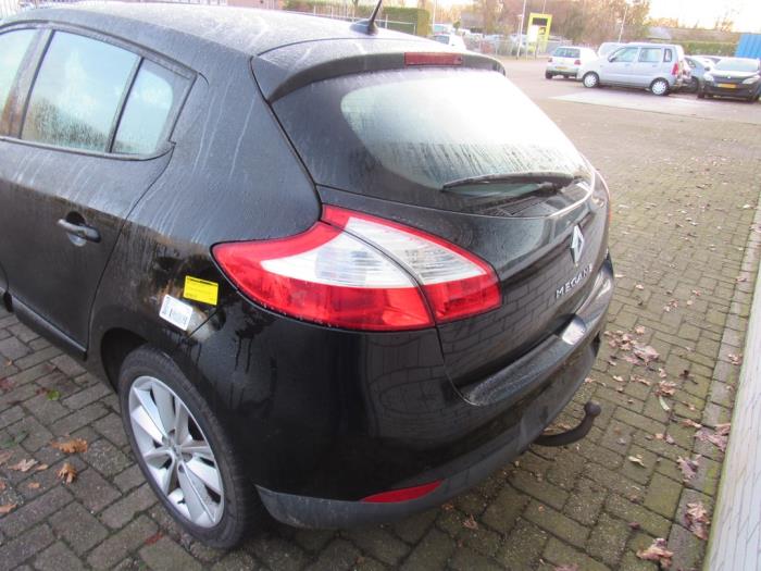 Renault Megane III Berline 1.5 dCi 110 Sloopvoertuig (2012, Zwart)