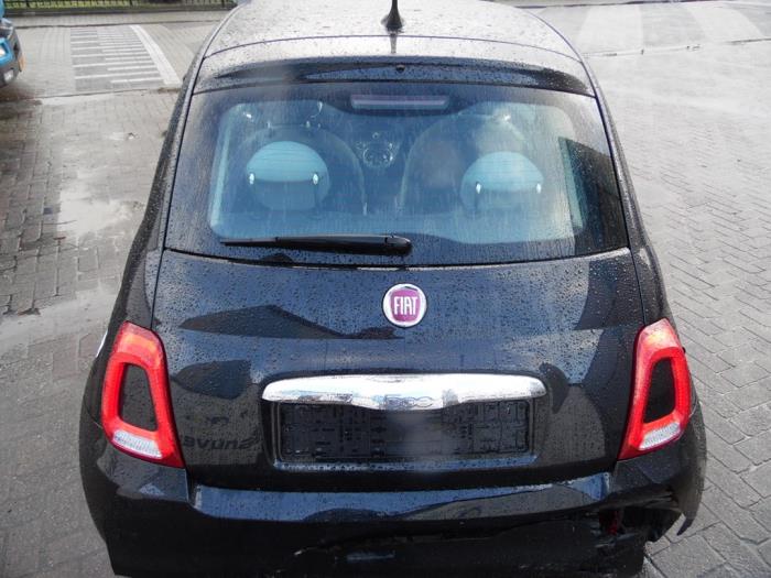 Fiat 500 0.9 TwinAir 80 Sloopvoertuig (2016, Zwart)