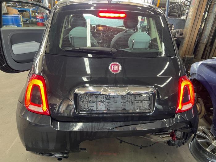 Fiat 500 0.9 TwinAir 80 Sloopvoertuig (2016, Zwart)