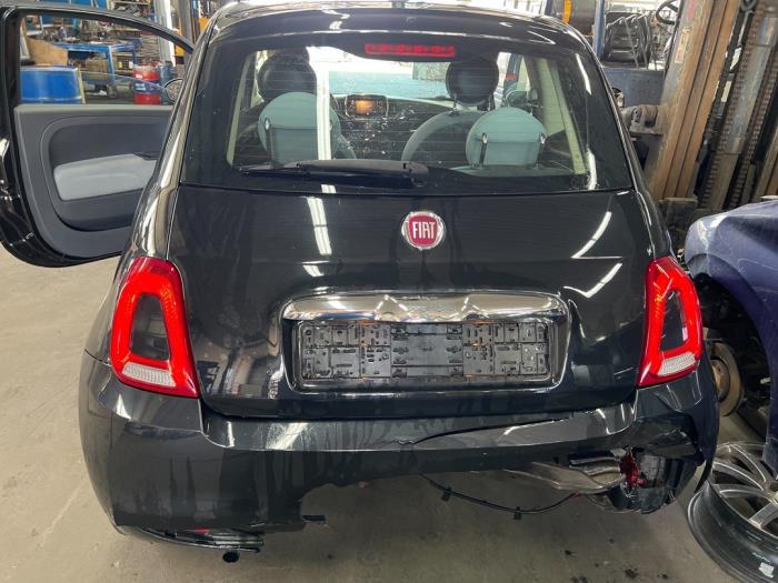 Fiat 500 0.9 TwinAir 80 Sloopvoertuig (2016, Zwart)