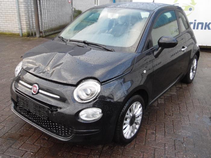 Fiat 500 0.9 TwinAir 80 Sloopvoertuig (2016, Zwart)