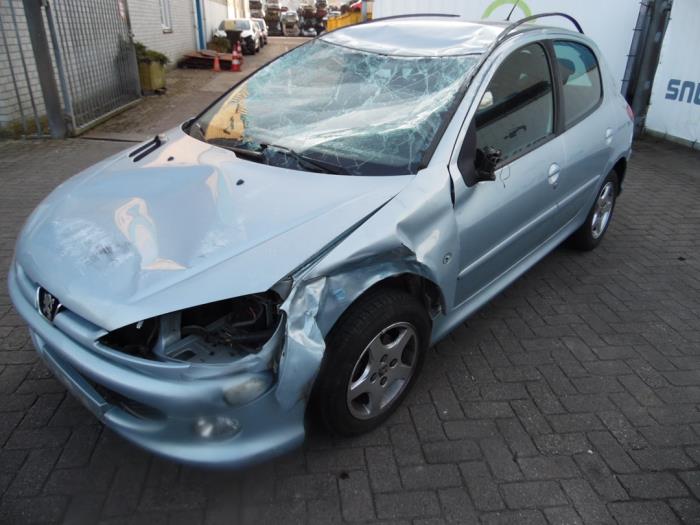 Peugeot 206 1.4 XR,XS,XT,Gentry Sloopvoertuig (2006, Grijs)